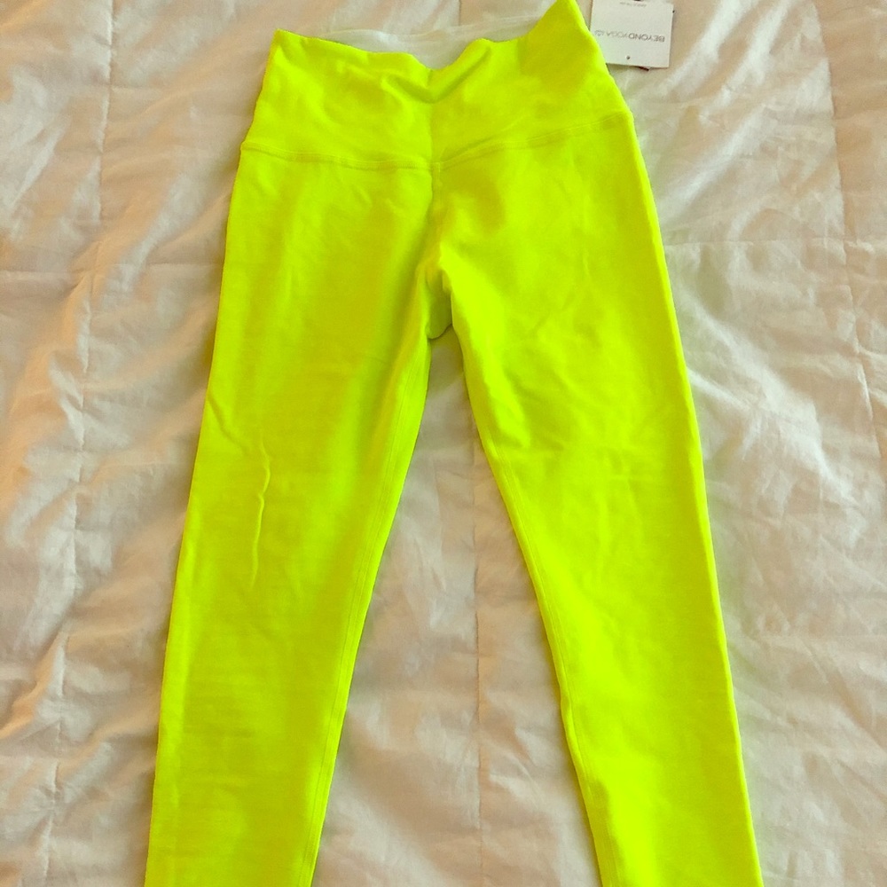 Spacedye Beyond Yoga Neon Leggings